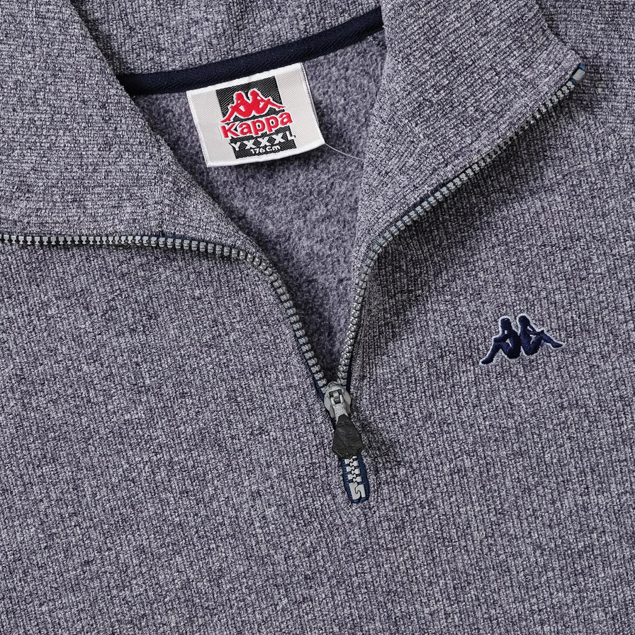 Vintage Kappa Q-Zip Sweater Medium 