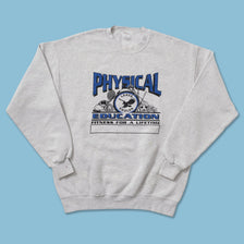 Vintage Physical Education Sweater Small 