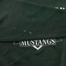 Vintage Morgan Parks Mustangs Sweater XLarge 