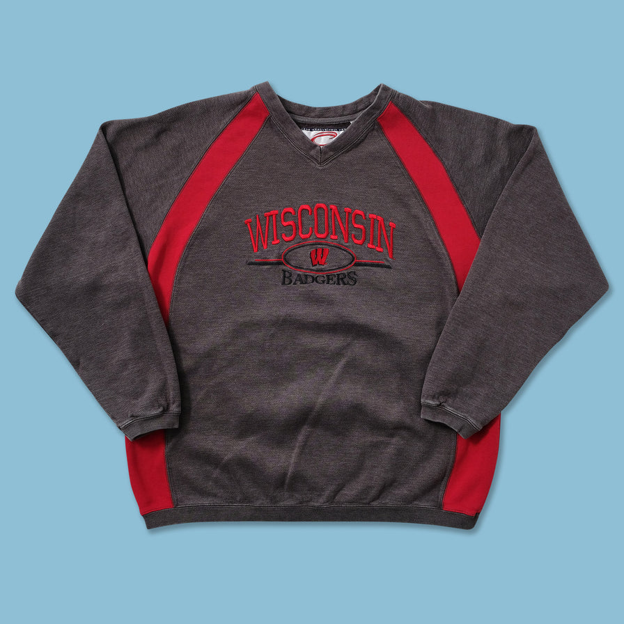 Vintage Wisconsin Badgers Sweater Large 