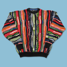 Vintage Cotton Traders Knit Sweater Large 