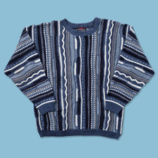 Vintage Coogi Style Knit Sweater Large 