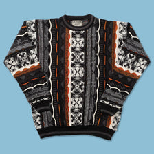 Vintage Coogi Style Knit Sweater XLarge 
