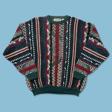 Vintage Cotton Traders Knit Sweater Large 