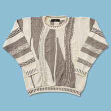 Vintage Protegé Knit Sweater Medium 