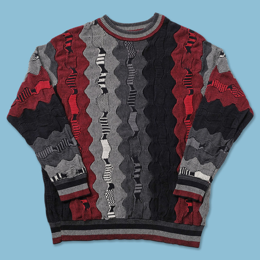 Coogi Style Knit Sweater Medium 