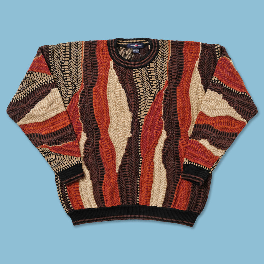 Vintage Cotton Traders Knit Sweater XLarge 
