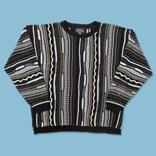 Vintage Coogi Style Knit Sweater Large 