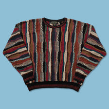 Vintage Coogi Style Knit Sweater XLarge 