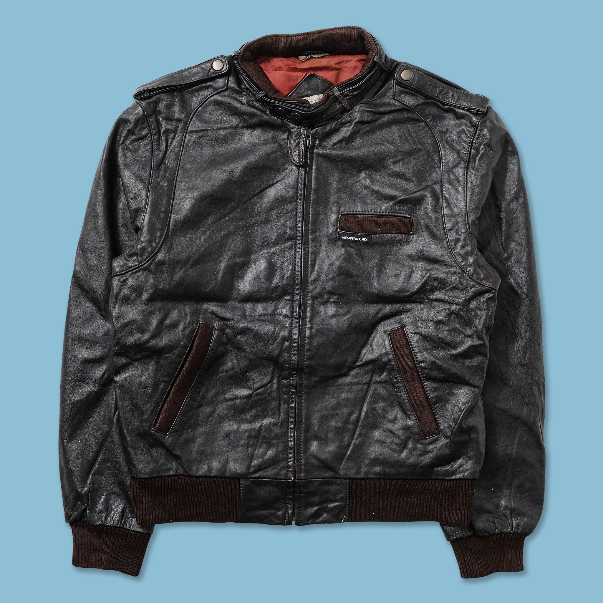 Members only sale leather jacket vintage