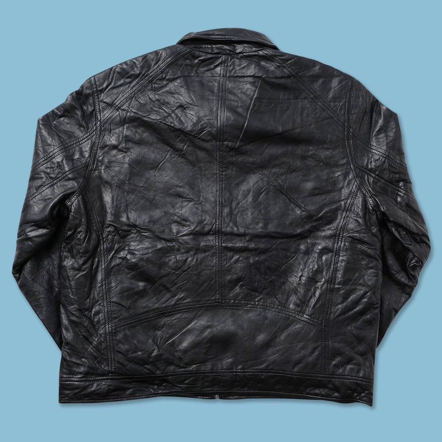 Vintage Calvin Klein Leather Jacket XLarge 