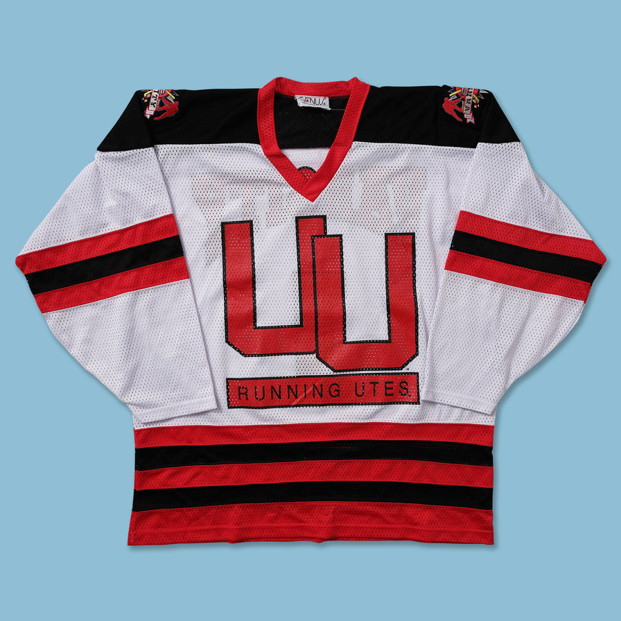 Vintage Utah Running Utes Jersey XLarge - Double Double Vintage