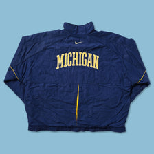 Vintage Nike Michigan Wolverines Padded Jacket XXLarge - Double Double Vintage
