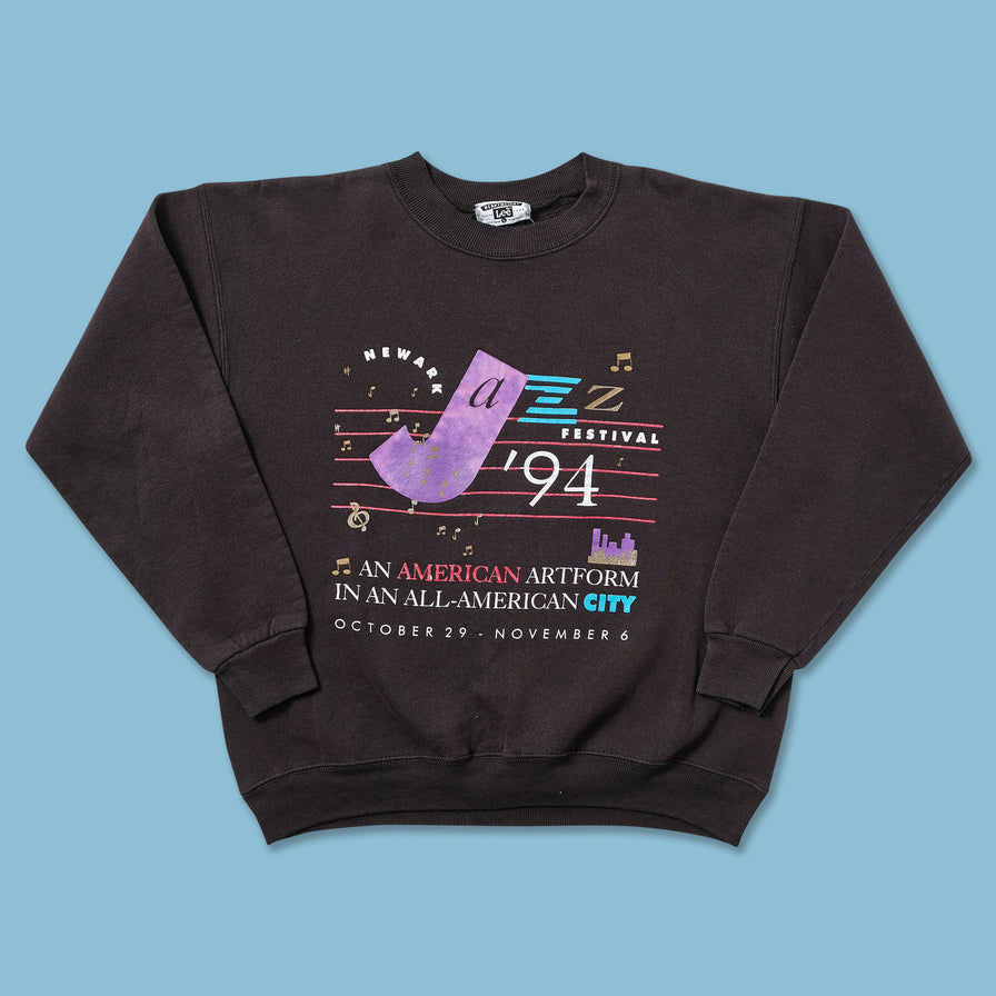 1994 Newark Jazz Festival Sweater Small - Double Double Vintage