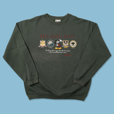Vintage Mickey Mouse Sweater Medium 