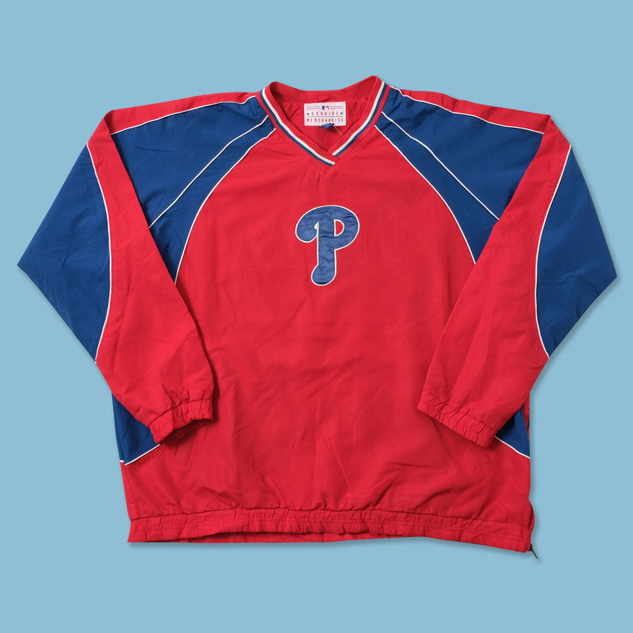 Vintage Philadelphia Phillies Windbreaker XLarge 