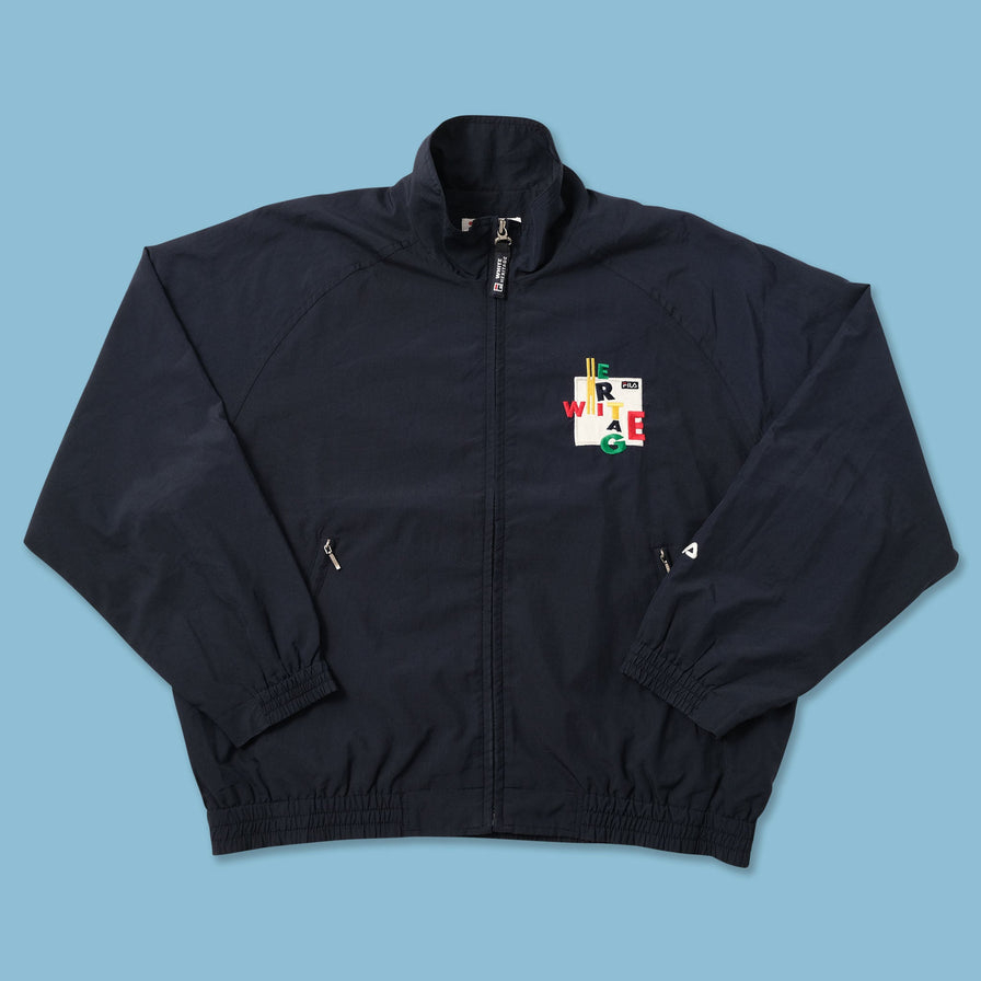 Vintage Fila Track Jacket Medium 