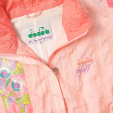 Vintage Women's diadora Track Jacket Small 