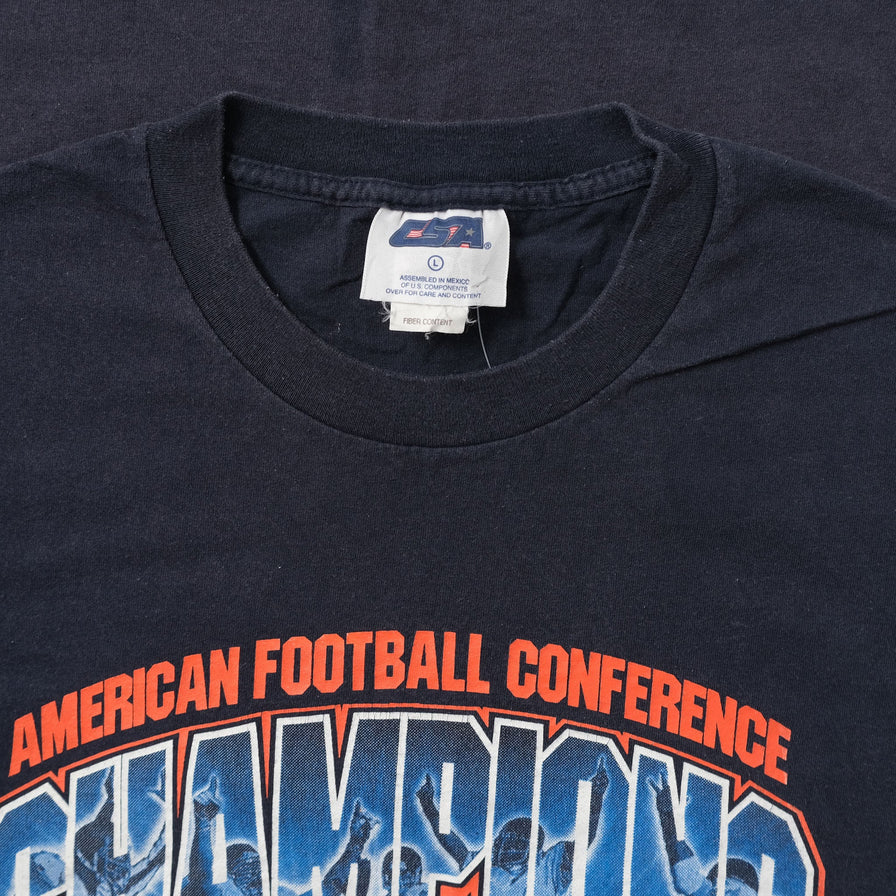 Vintage 1998 Denver Broncos T-Shirt Large 