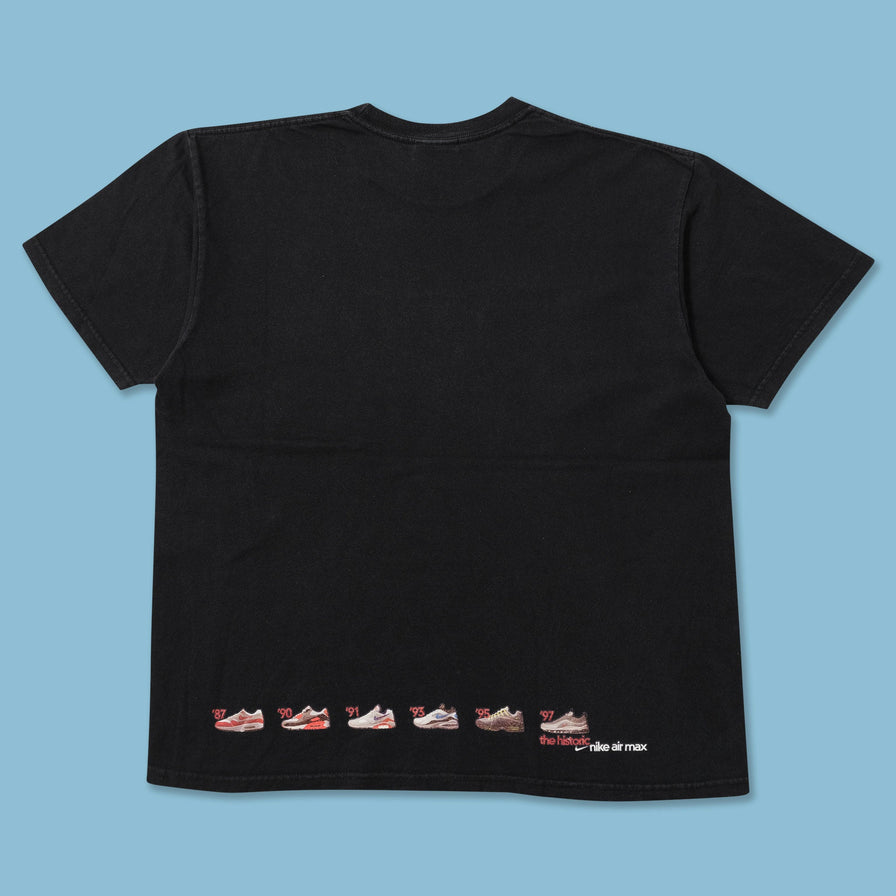 Vintage Nike AirMax History T-Shirt Small 