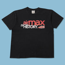 Vintage Nike AirMax History T-Shirt Small 