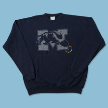 Vintage Michigan Wolverines Sweater XLarge 