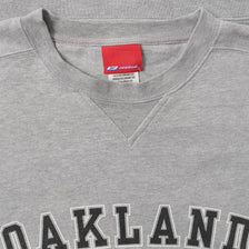 Vintage Reebook Oakland Raider Sweater Large 