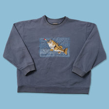 Vintage Big Fish Sweater Large 