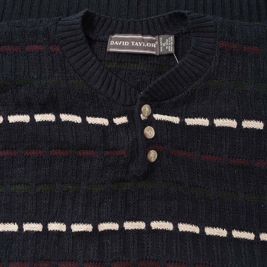 Vintage Knit Sweater XLarge 