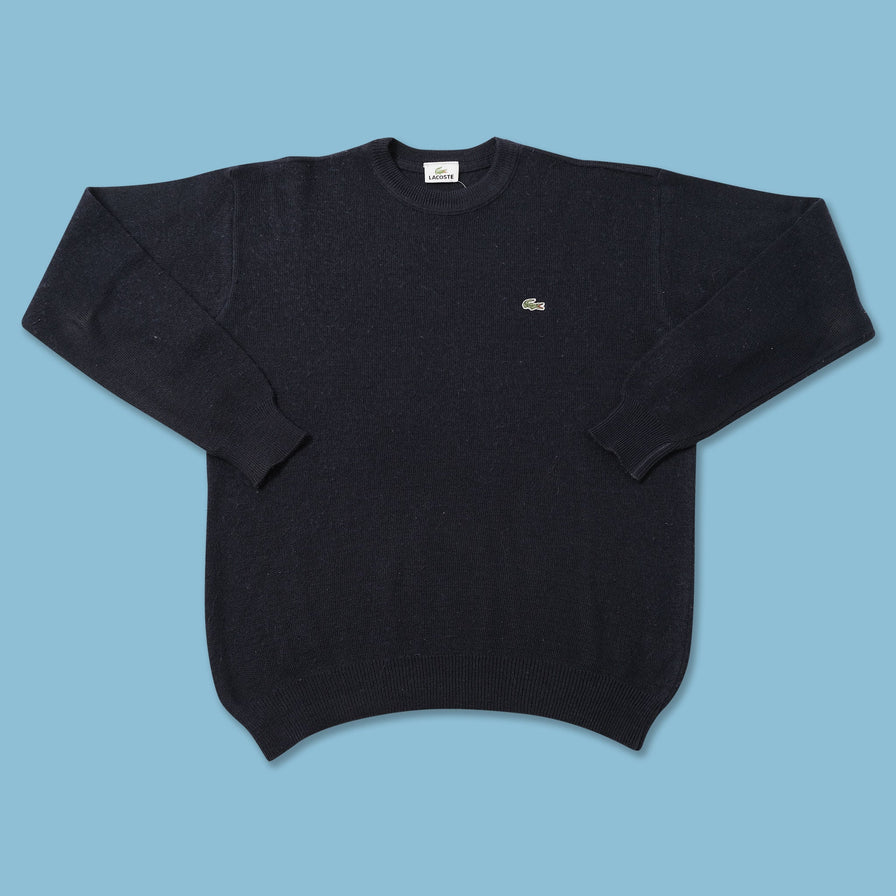 Vintage Lacoste Knit Sweater Medium 