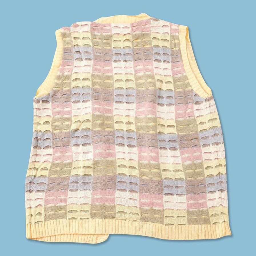 Vintage Knit Vest Large 