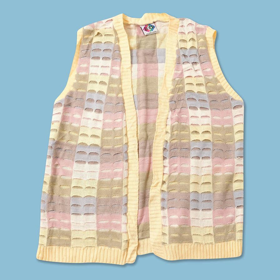 Vintage Knit Vest Large 