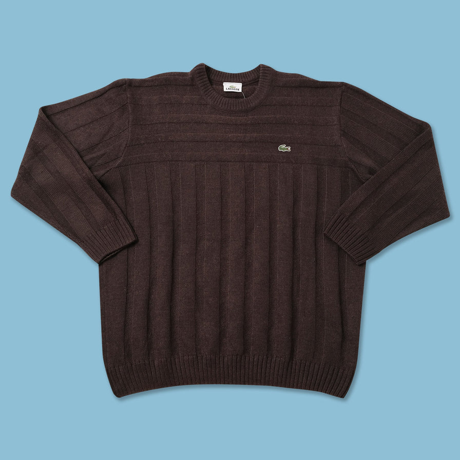 Vintage Lacoste Knit Sweater Large 
