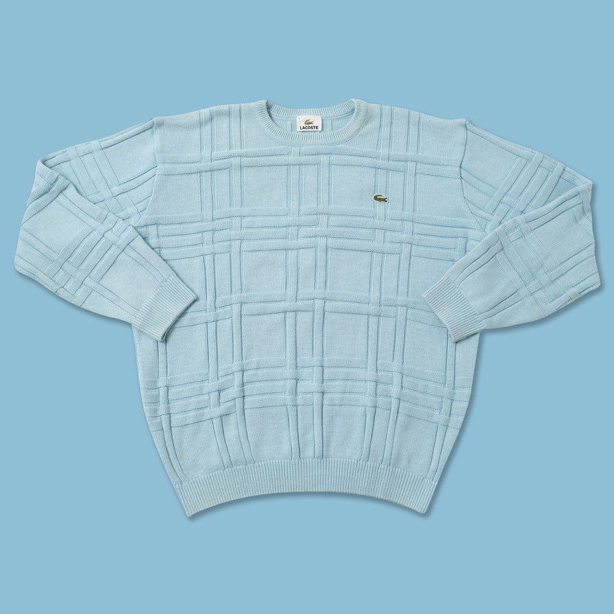 Vintage Lacoste Knit Sweater Medium 