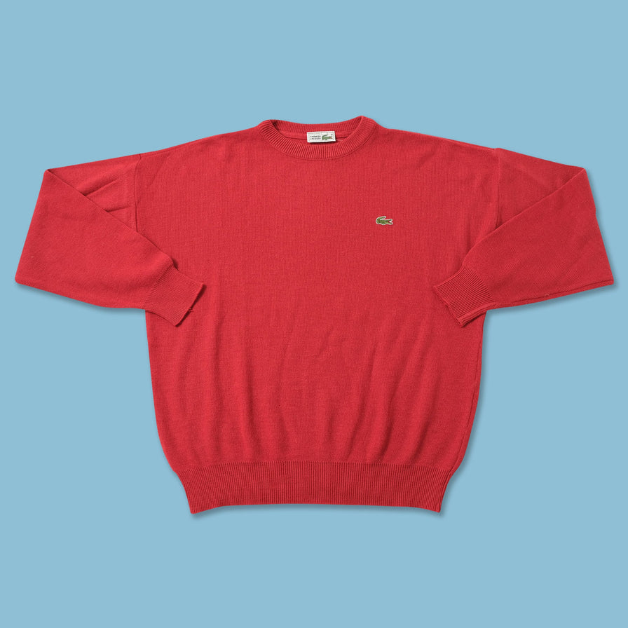 Vintage Lacoste Knit Sweater Large 