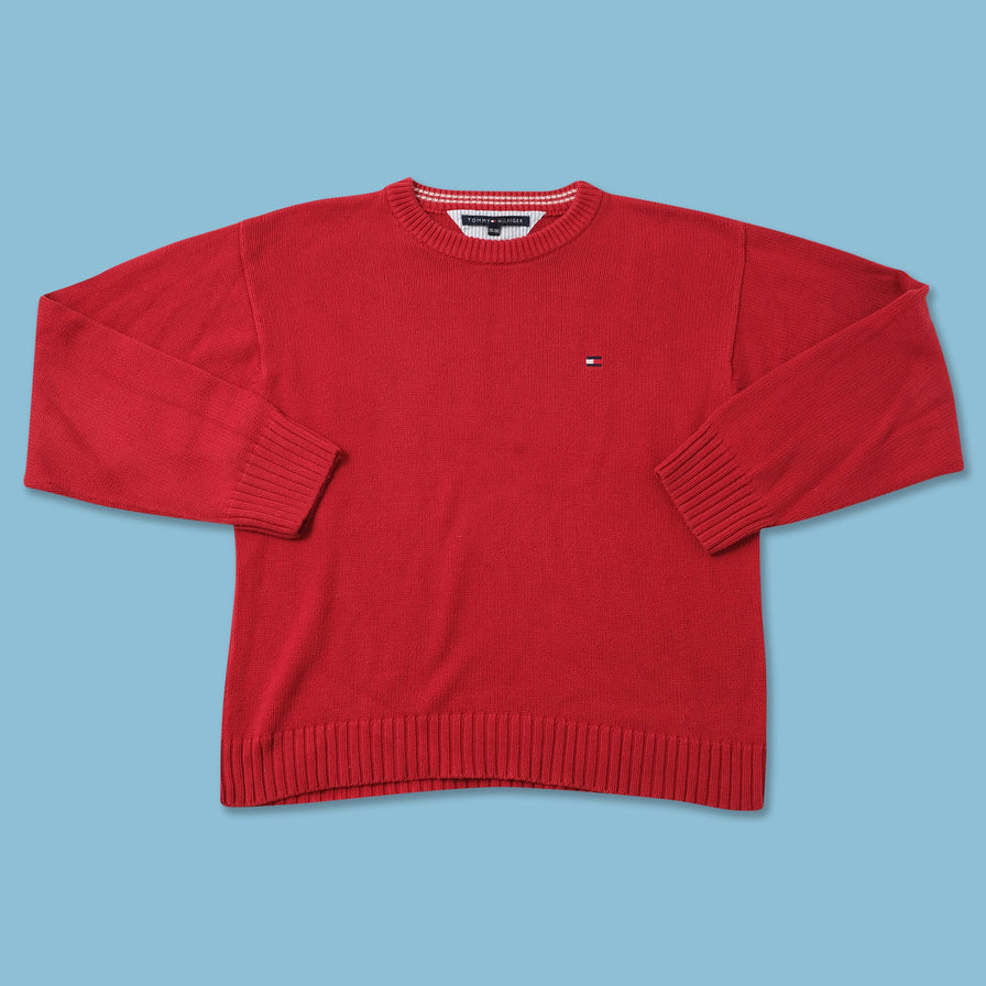 Vintage Tommy Hilfiger Knit Sweater XLarge 