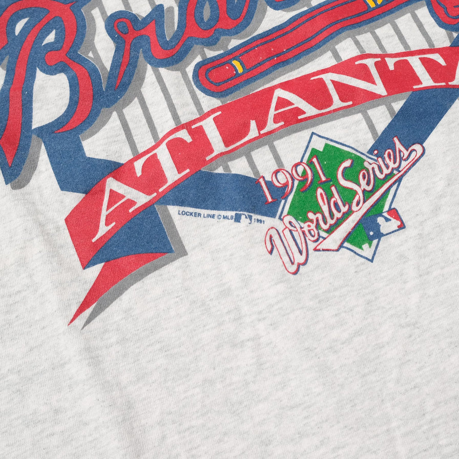 1991 Atlanta Braves T-Shirt Large 