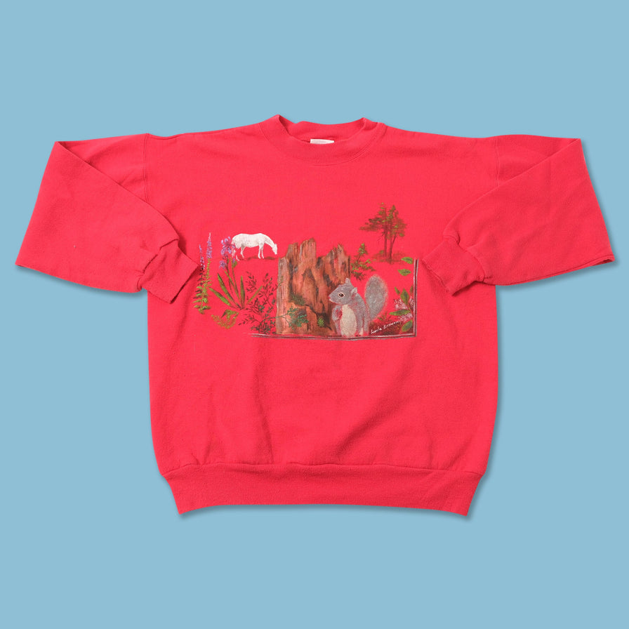 Vintage Nature Sweater Small 