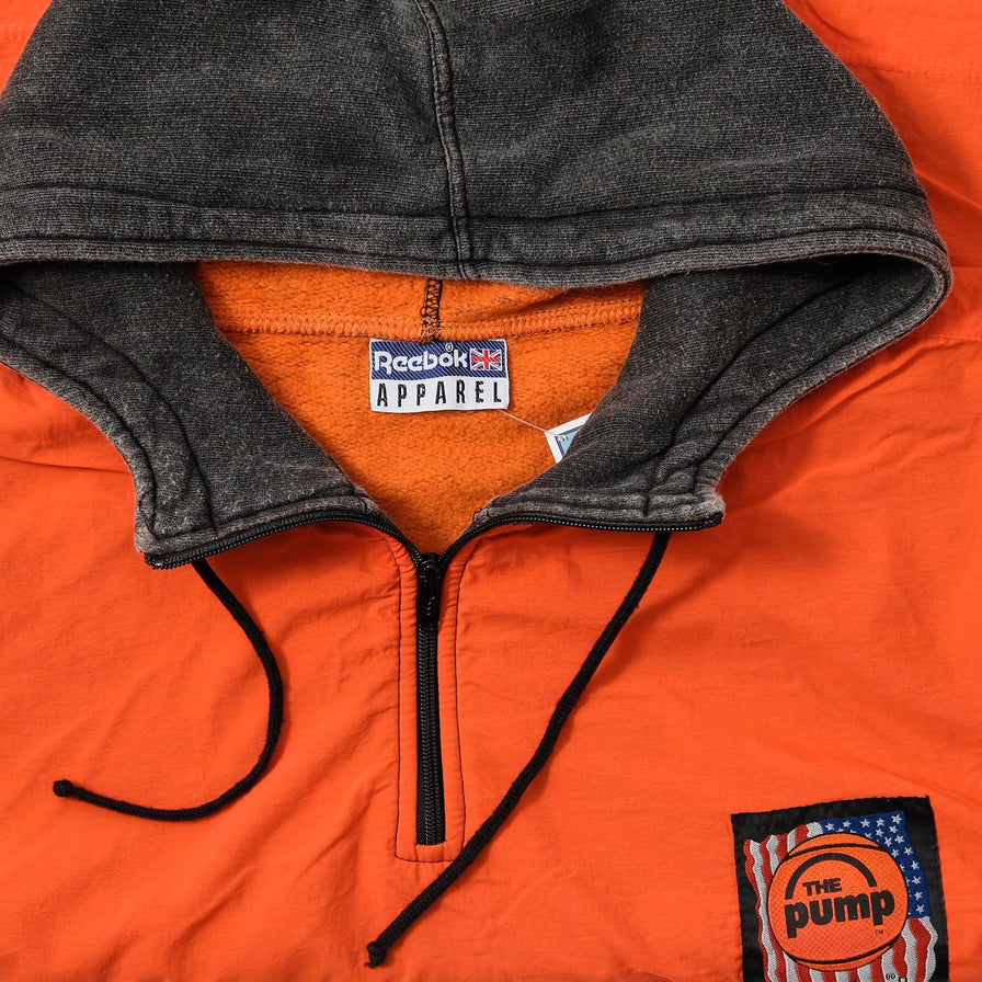 Vintage Reebok Pump Hoody Medium 