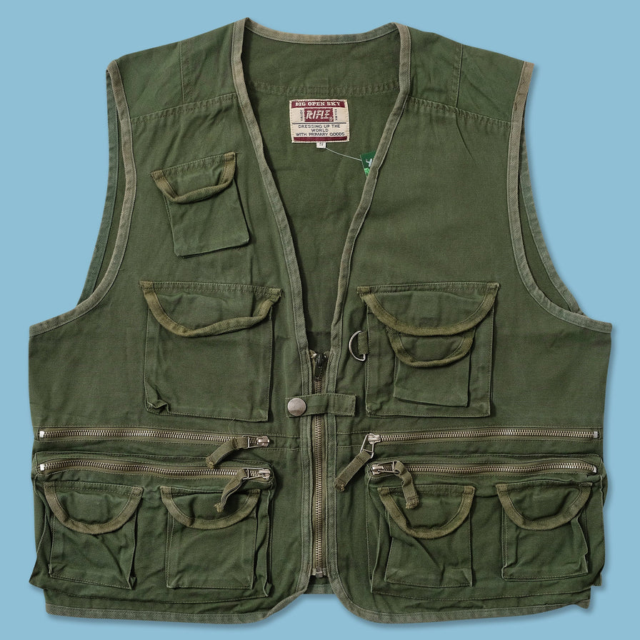 Vintage Utility Vest Medium 