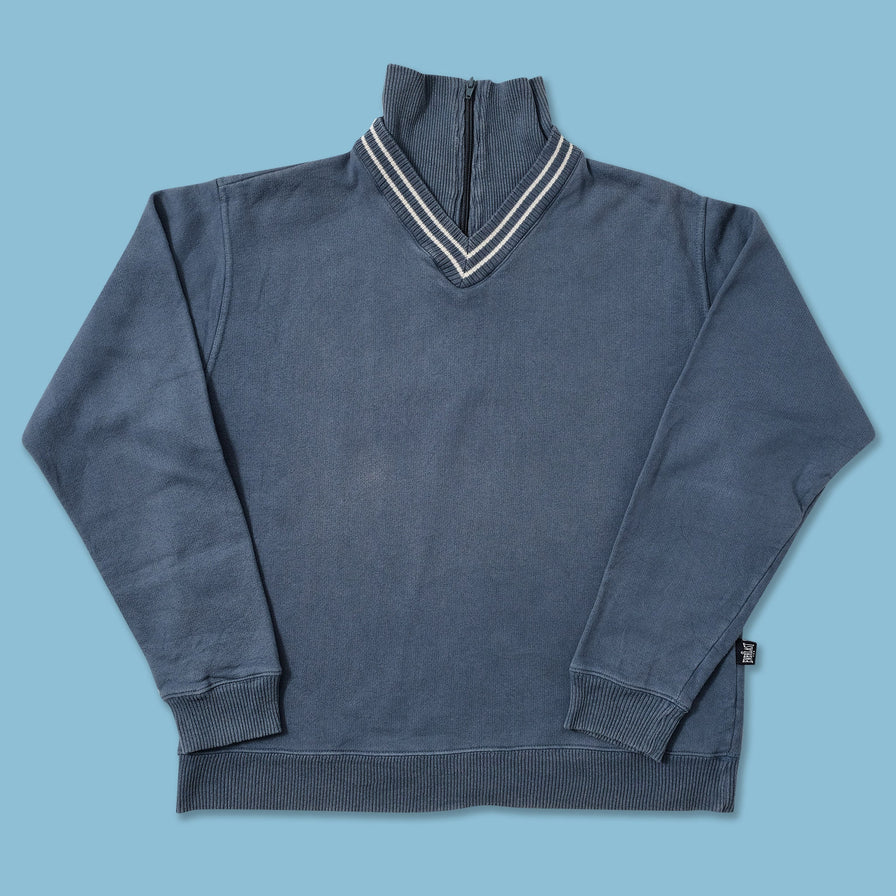Vintage Everlast Q-Zip Sweater Medium 