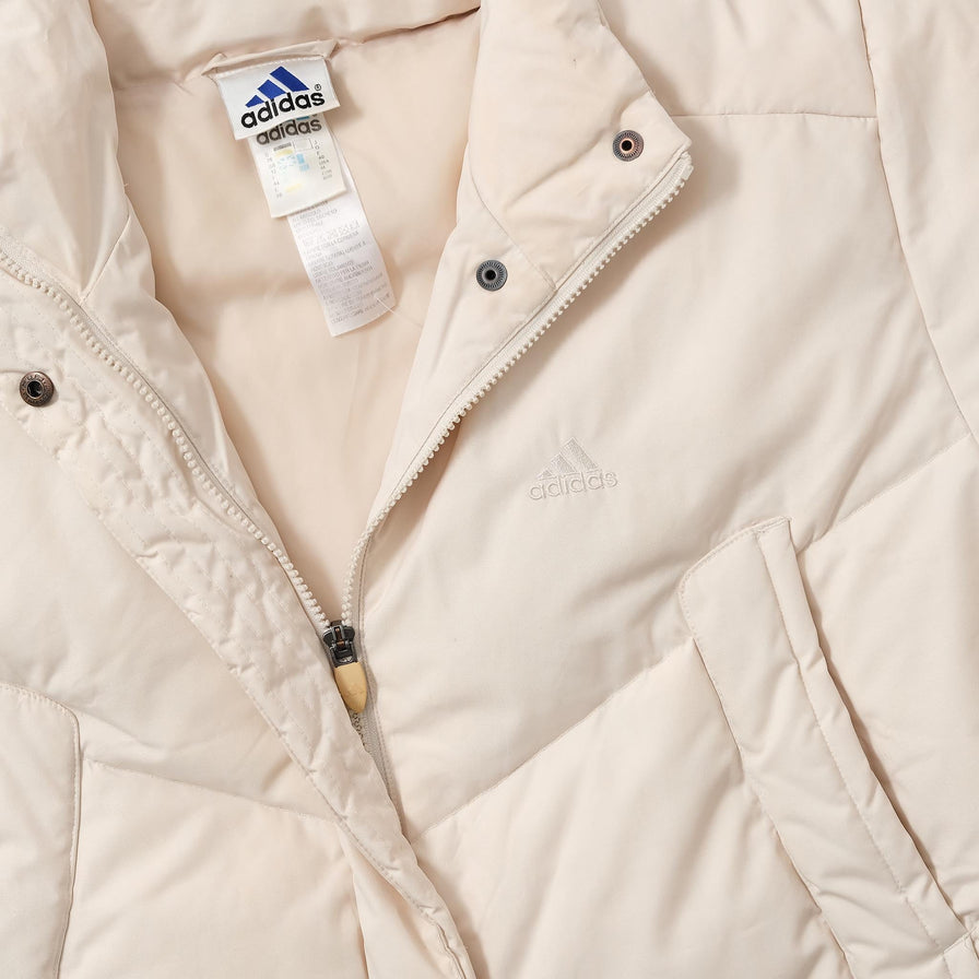 Women's Vintage adidas Puffer Jacket Medium 
