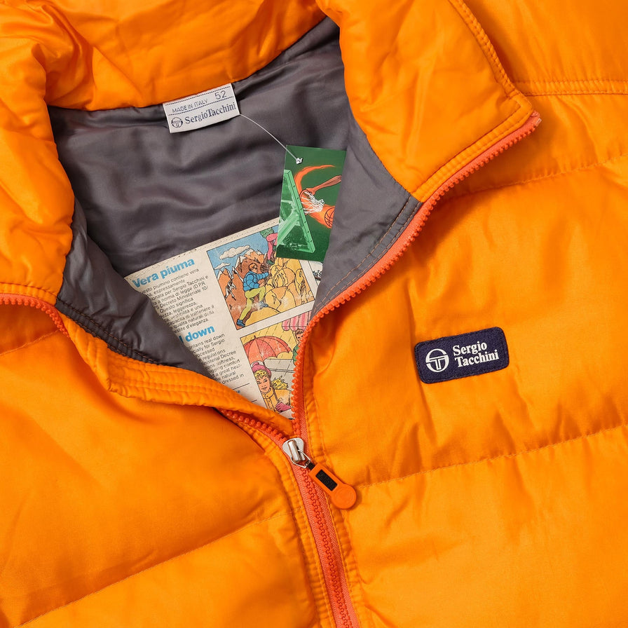 Vintage Sergio Tacchini Puffer Jacket Large 