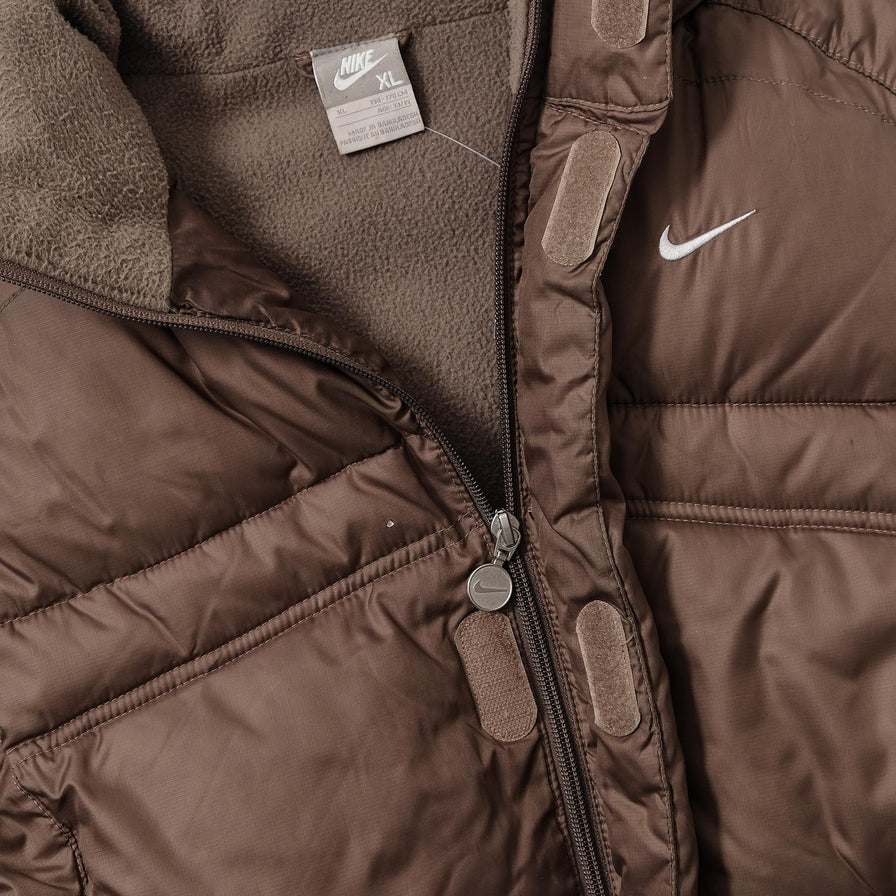 Women's Vintage Nike Puffer Vest Medium 