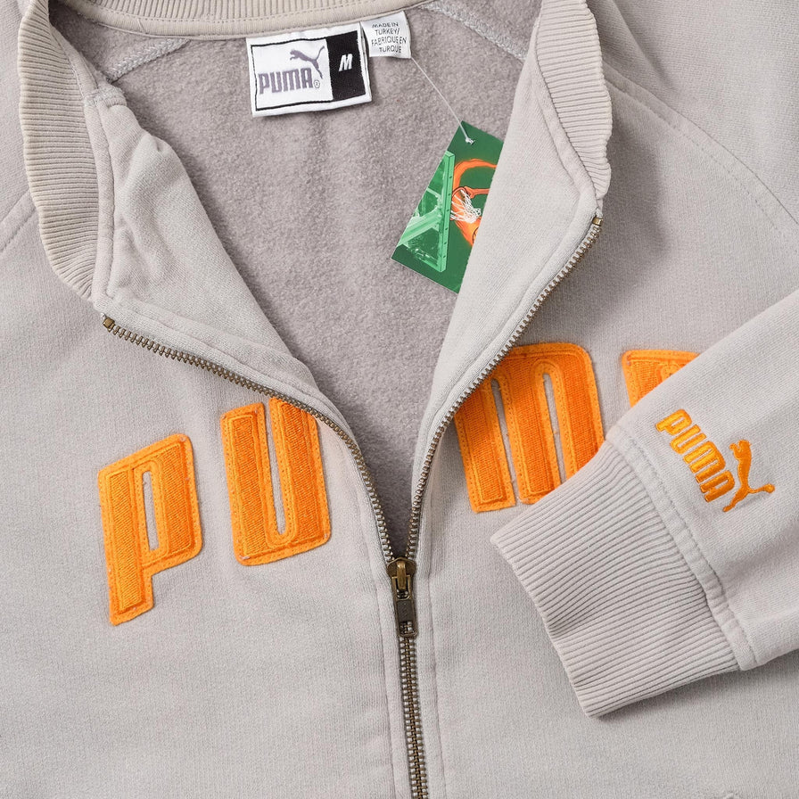 Vintage Puma Sweat Jacket Medium 