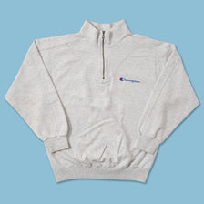 Women's Vintage Champion Q-Zip Sweater Small 