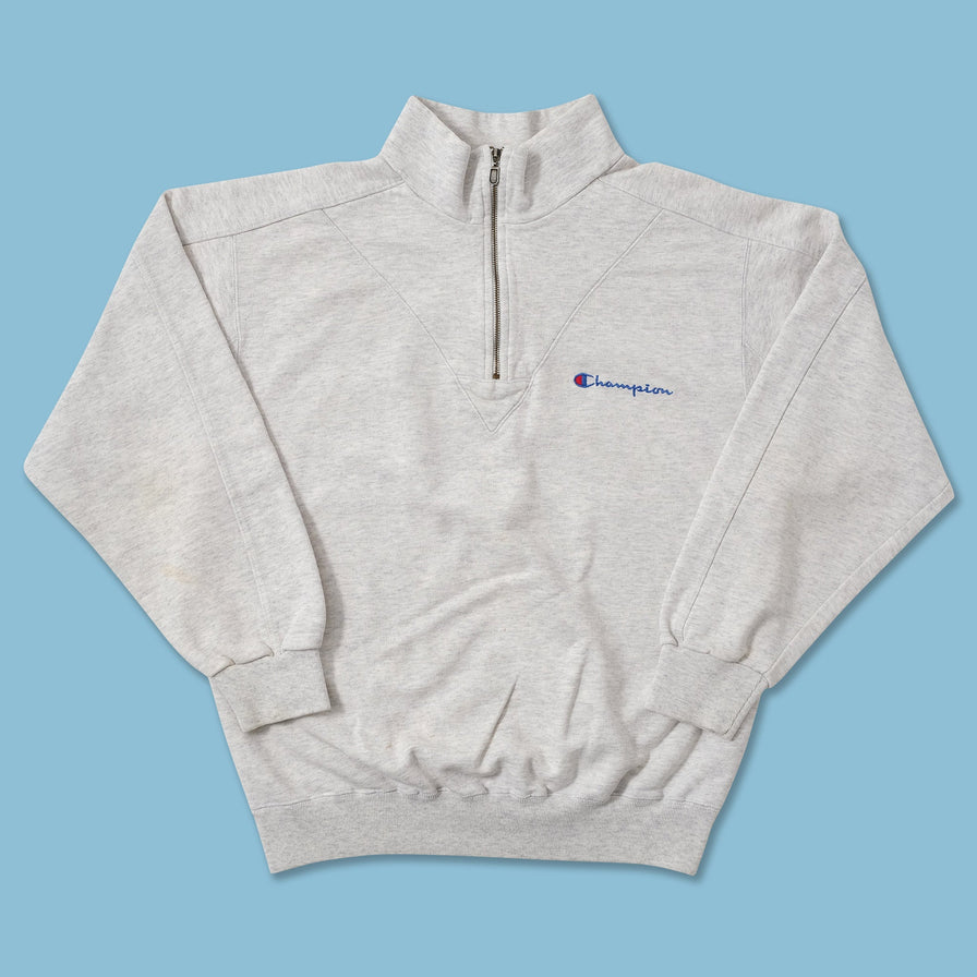 Women's Vintage Champion Q-Zip Sweater Small 