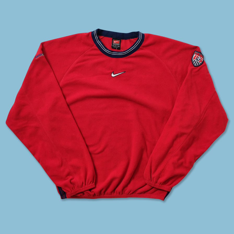 Vintage Nike USA Soccer Fleece Medium 