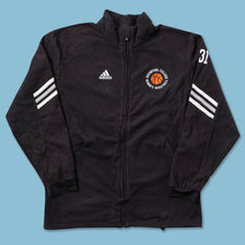 Vintage adidas Haverford College Fleece Jacket Small 