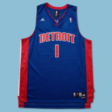 Vintage adidas Detroit Pistons Iverson Jersey XXL 